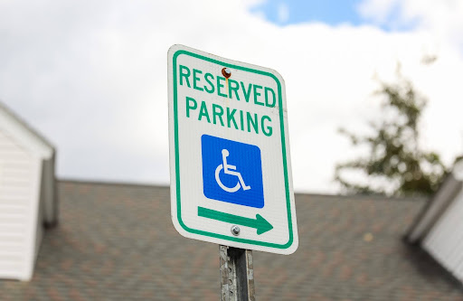 reserved parking sign | reasonable accommodations in HOA